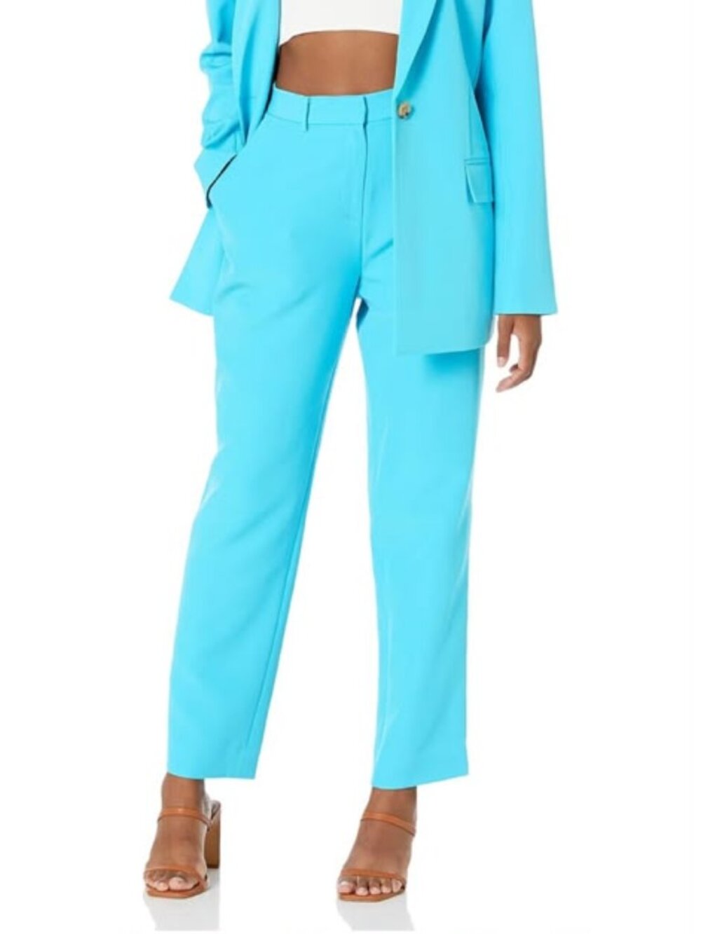 The Drop Sky Blue Tailored Pants NWT Size M